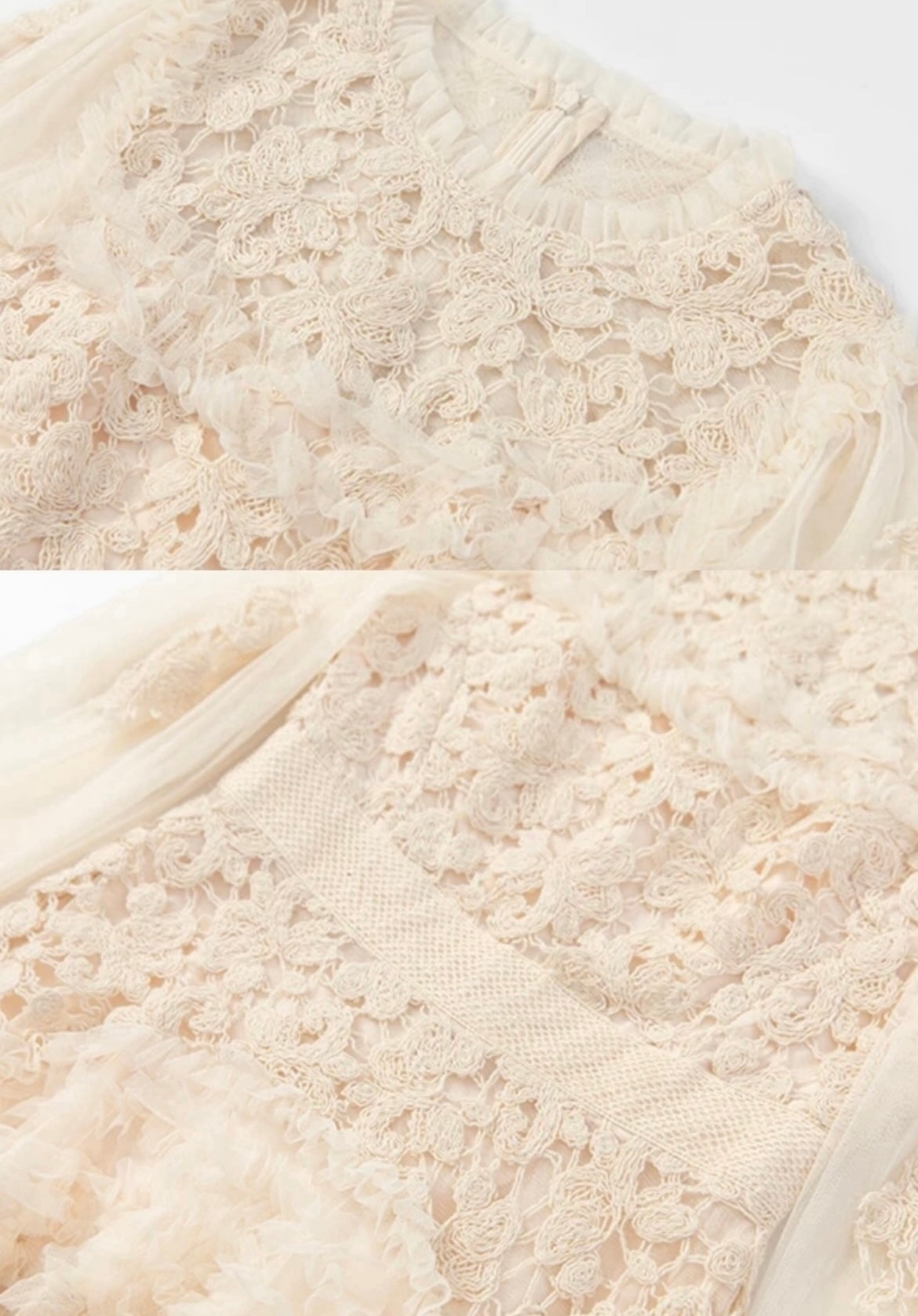 Maxi Vestido Beige Aranza