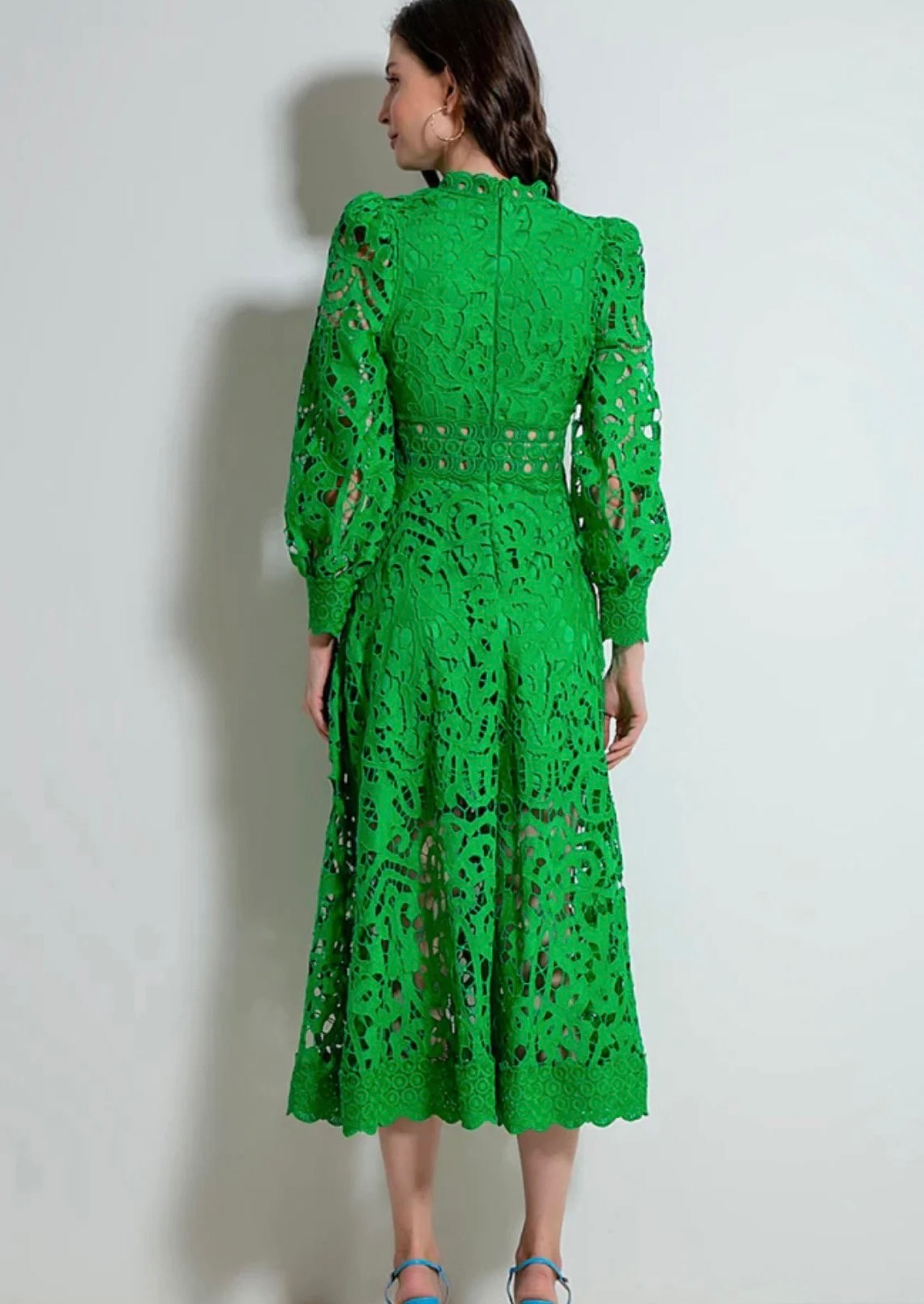 Vestido Midi Paula Lace