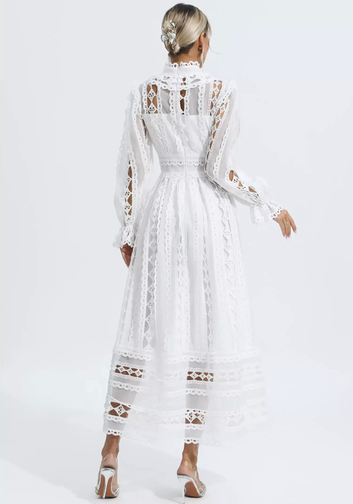 Vestido Miranda Midi Blanco