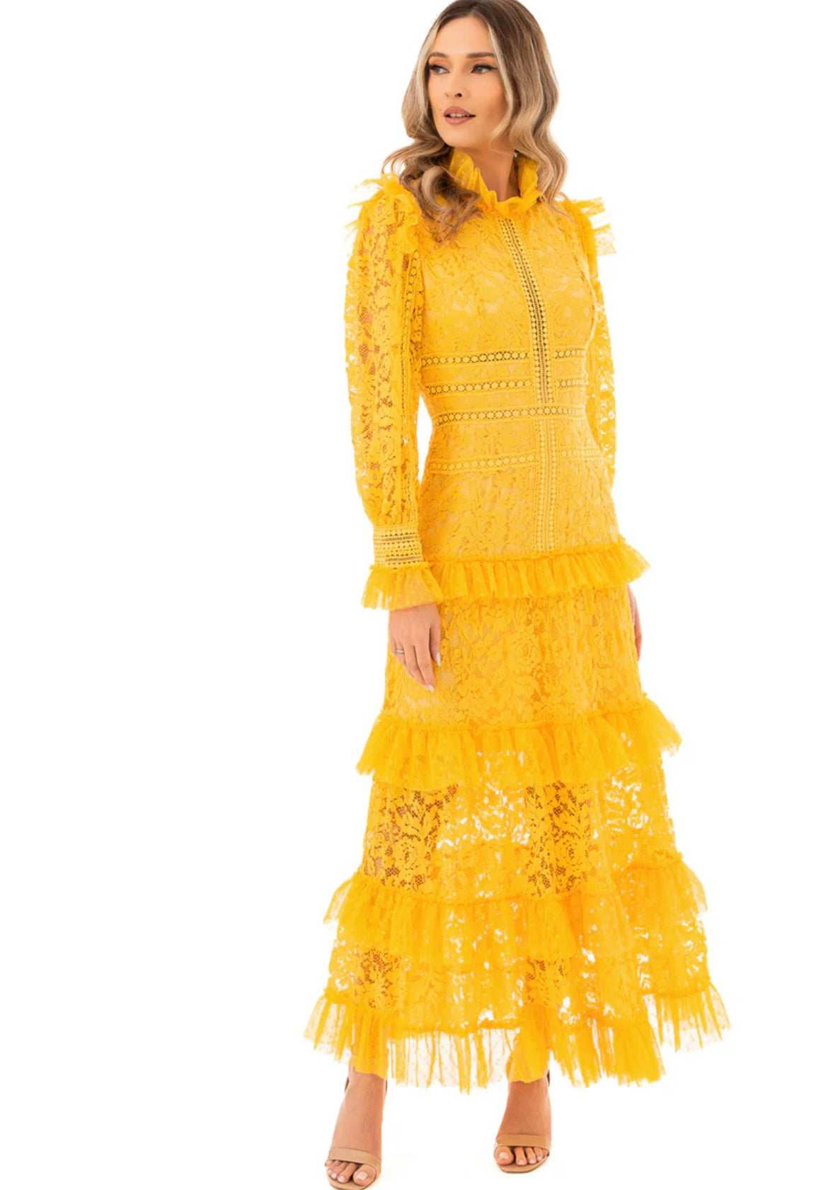 Maxi Vestido Kenia de Encaje