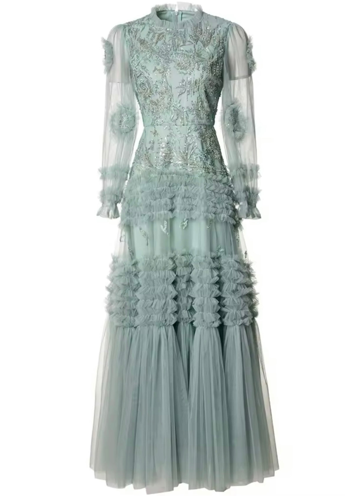 Maxi Vestido Azul Francesca