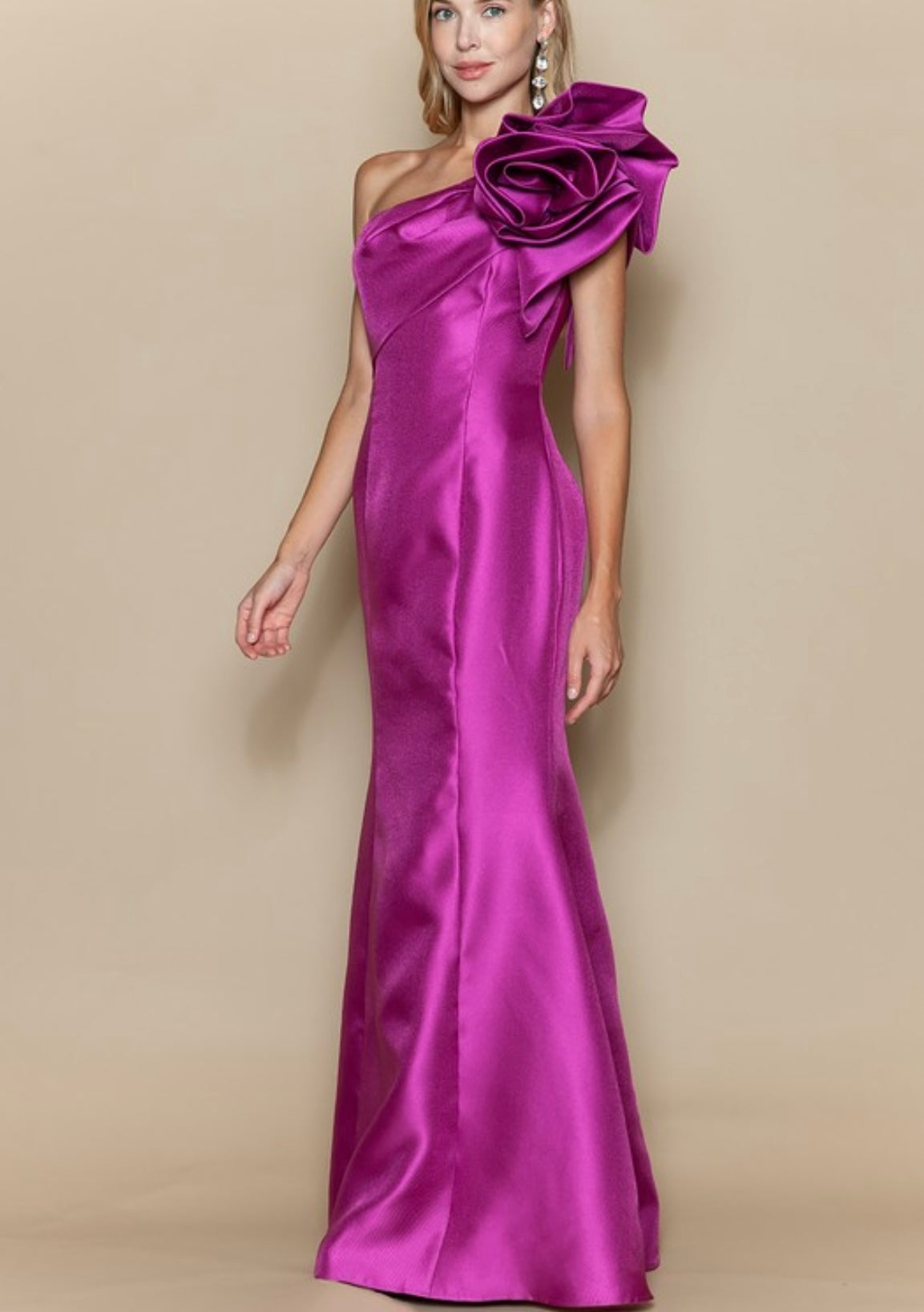 Maxi Vestido Rosa Lucrecia