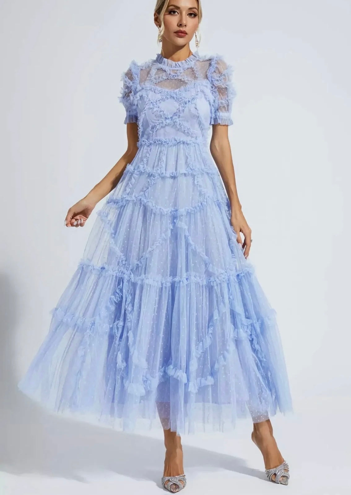 Vestido Danna Midi de Tul